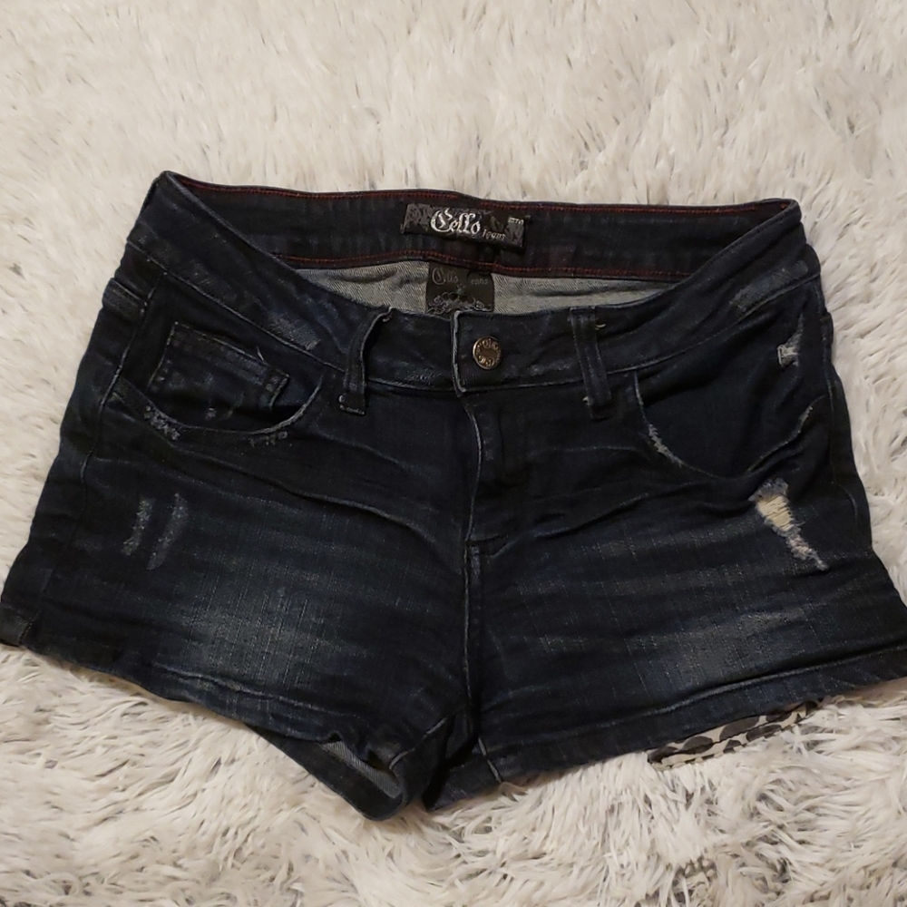 Jean shorts
